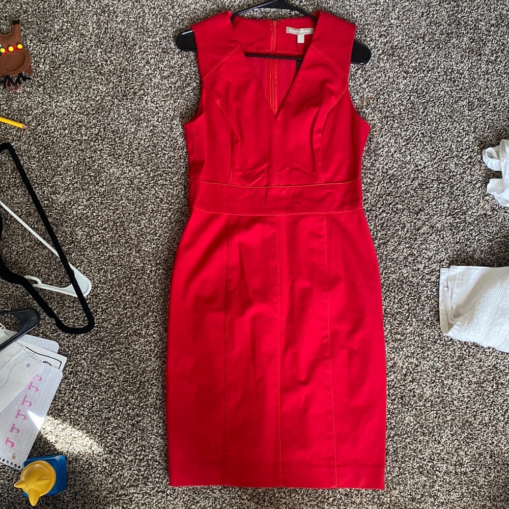 Banana Republic red dress